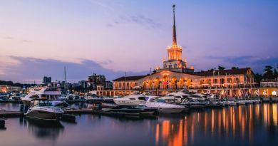 Вечерний Сочи: Морпорт, Ривьера, Олимпийский парк + фонтаны. - Авто-пешеходная экскурсия